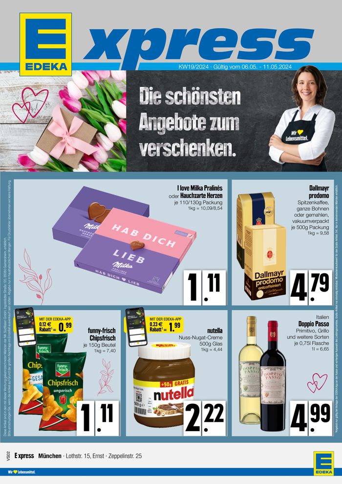 EDEKA Katalog in München | Edeka flugblatt | 5.5.2024 - 11.5.2024