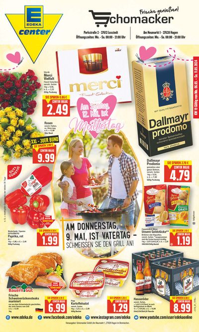 Angebote von Supermärkte in Loxstedt | Edeka flugblatt in EDEKA | 5.5.2024 - 11.5.2024