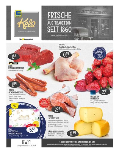 Angebote von Supermärkte in Ratingen | Edeka flugblatt in EDEKA | 5.5.2024 - 11.5.2024