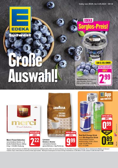 Angebote von Supermärkte in Kraichtal | Edeka flugblatt in EDEKA | 5.5.2024 - 11.5.2024