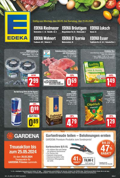 EDEKA Katalog in Obernbreit | Edeka flugblatt | 5.5.2024 - 11.5.2024