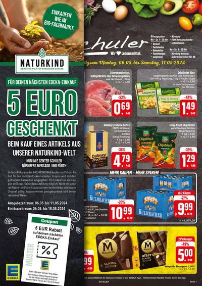 Angebote von Supermärkte in Langenzenn | Edeka flugblatt in EDEKA | 5.5.2024 - 11.5.2024
