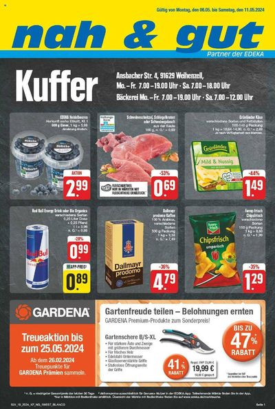 Angebote von Supermärkte in Bremen | nah & gut flugblatt in nah & gut | 6.5.2024 - 20.5.2024