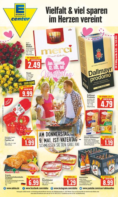 Angebote von Supermärkte in Aken (Elbe) | Edeka flugblatt in EDEKA | 5.5.2024 - 11.5.2024