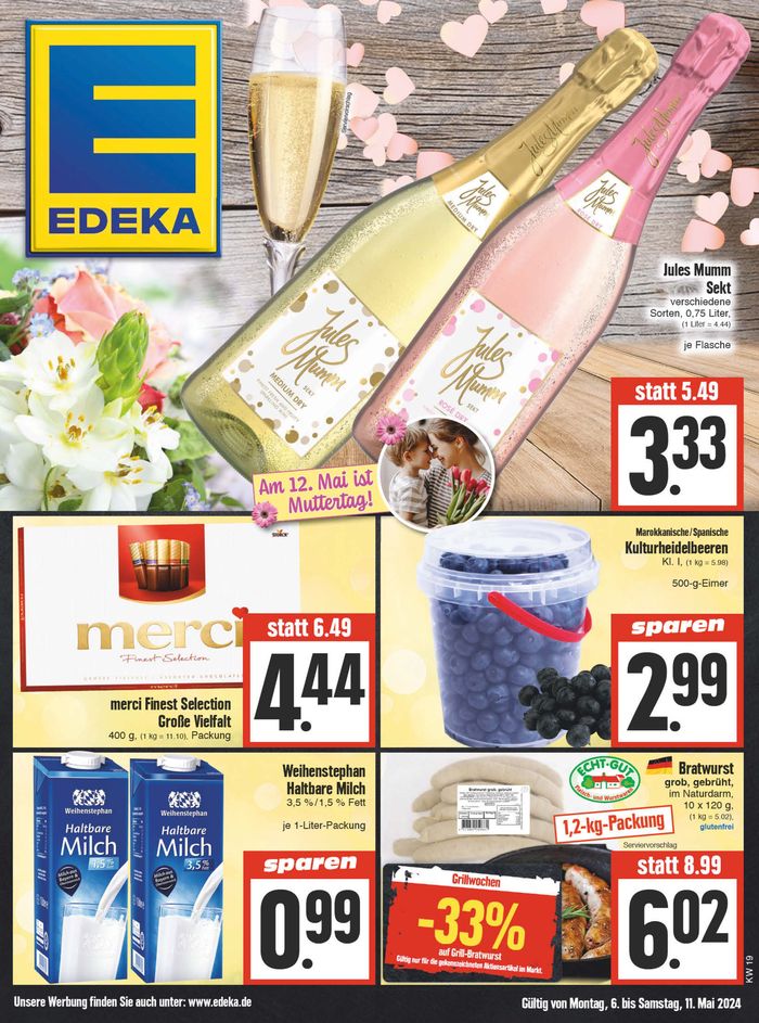 EDEKA Katalog in Wabern | Edeka flugblatt | 5.5.2024 - 11.5.2024