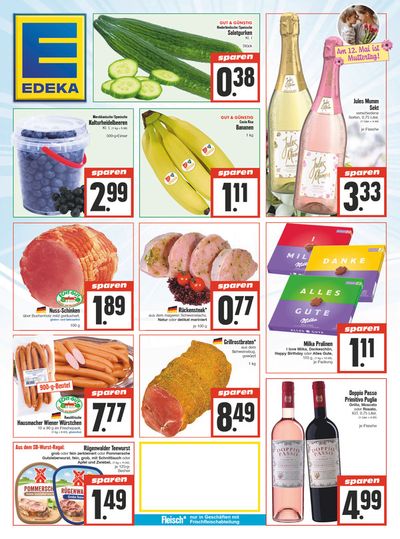Angebote von Supermärkte in Neukirchen (Schwalm-Eder-Kreis) | Edeka flugblatt in EDEKA | 5.5.2024 - 11.5.2024