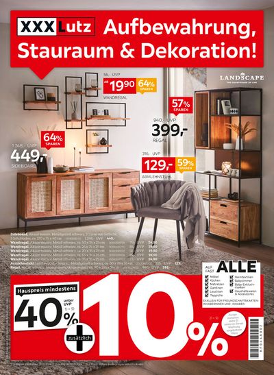 Angebote von Möbelhäuser in Eschborn | Aufbewahrung & Deko in XXXLutz | 7.5.2024 - 19.5.2024