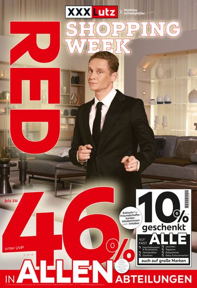 XXXLutz Katalog in Randersacker | Red Shopping Week | 7.5.2024 - 12.5.2024