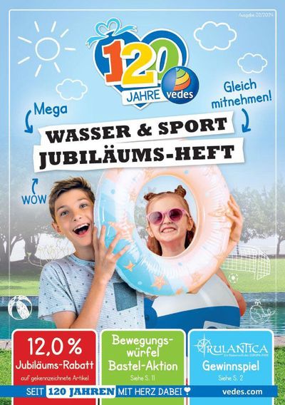 Angebote von Spielzeug und Baby in Bremen | JAHRE VEDES - JUBILÄUMS-HEFT  in Vedes | 7.5.2024 - 31.7.2024