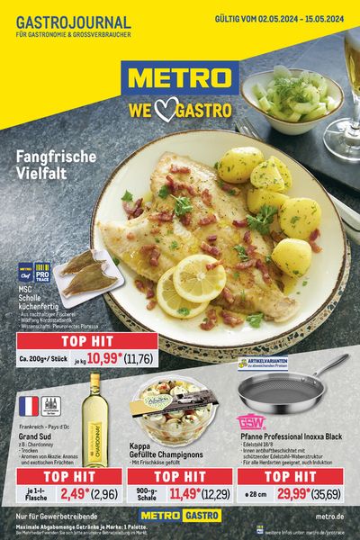 Metro Katalog in Wächtersbach | GastroJournal | 2.5.2024 - 15.5.2024
