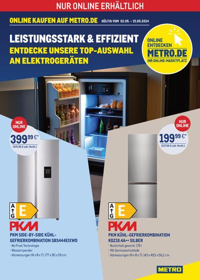 Angebote von Supermärkte in Leipzig | Metro flugblatt in Metro | 9.5.2024 - 23.5.2024