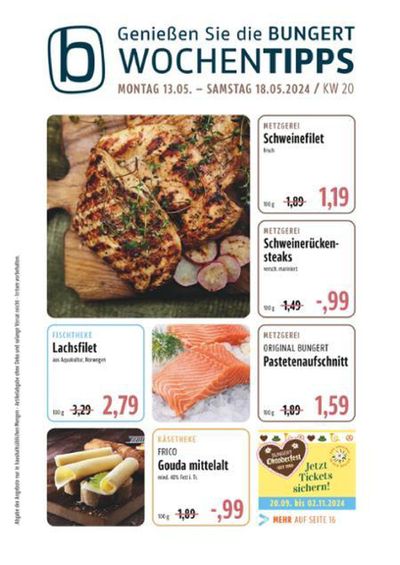 Angebote von Supermärkte in Daun | Blaetterkatalog in BUNGERT | 12.5.2024 - 26.5.2024