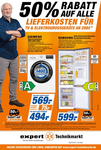 Angebote von Elektromärkte in Lauda-Königshofen | Expert flugblatt in Expert | 12.5.2024 - 26.5.2024