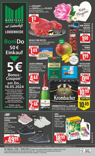 Angebote von Supermärkte in Münster | Aktueller Prospekt in Marktkauf | 12.5.2024 - 26.5.2024