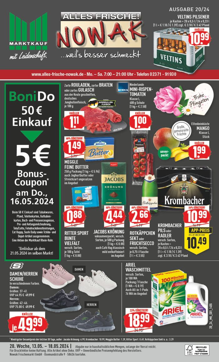 Marktkauf Katalog in Iserlohn | Aktueller Prospekt | 12.5.2024 - 26.5.2024