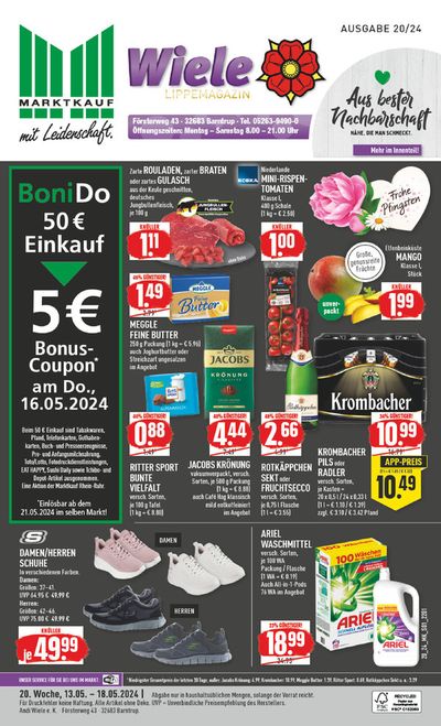 Angebote von Supermärkte in Barntrup | Aktueller Prospekt in Marktkauf | 12.5.2024 - 26.5.2024