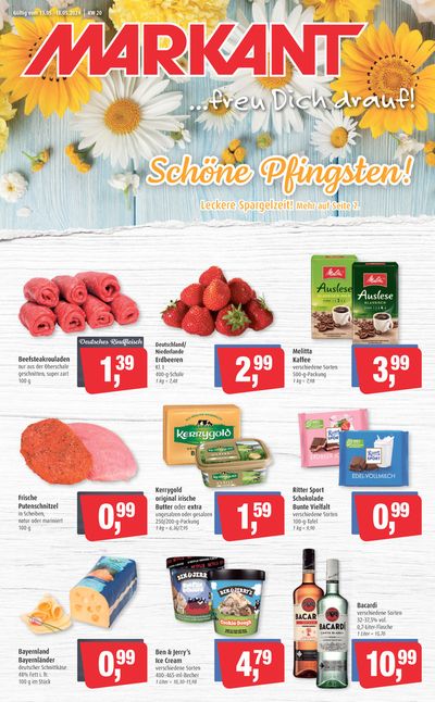 Angebote von Supermärkte in Röbel-Müritz | Markant flugblatt in Markant | 12.5.2024 - 26.5.2024