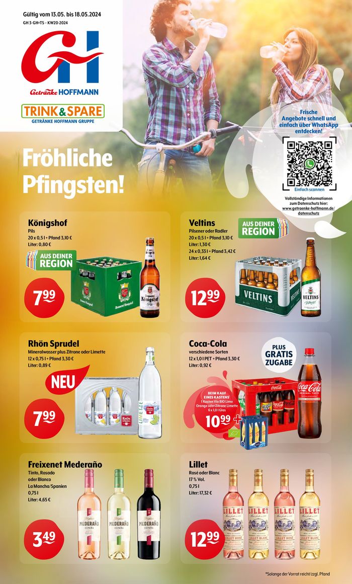 Trink und Spare Katalog in Oberhausen | Trink und Spare flugblatt | 13.5.2024 - 18.5.2024