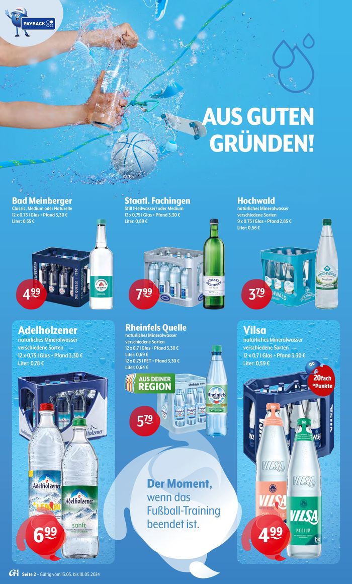 Trink und Spare Katalog in Brüggen | Trink und Spare flugblatt | 13.5.2024 - 18.5.2024