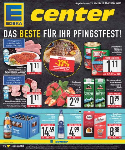 Angebote von Supermärkte in Rosenheim | Edeka flugblatt in EDEKA | 12.5.2024 - 18.5.2024