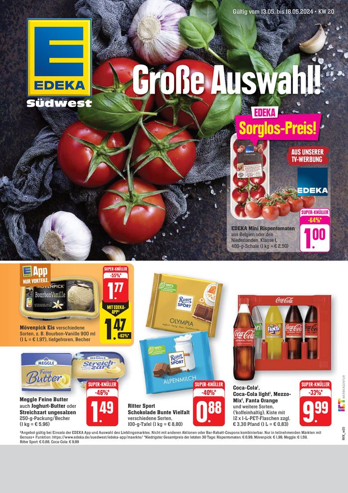 EDEKA Katalog in Limburgerhof | Edeka flugblatt | 12.5.2024 - 18.5.2024
