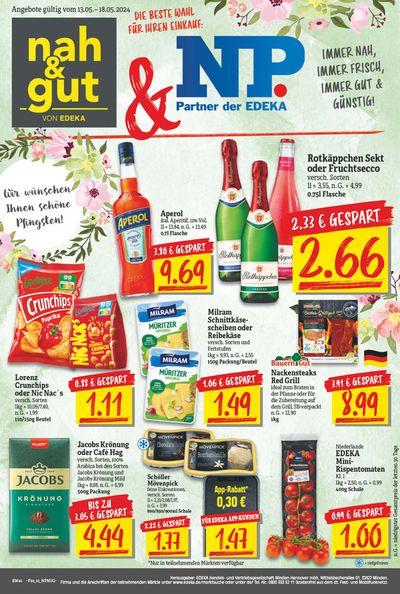 Angebote von Supermärkte in Extertal | Edeka flugblatt in EDEKA | 12.5.2024 - 18.5.2024