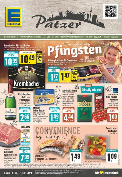 Angebote von Supermärkte in Unna | Edeka flugblatt in EDEKA | 12.5.2024 - 18.5.2024