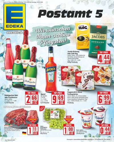 Angebote von Supermärkte in Bremen | Edeka flugblatt in EDEKA | 12.5.2024 - 18.5.2024