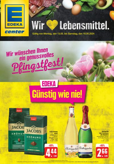 Angebote von Supermärkte in Nürnberg | Edeka flugblatt in EDEKA | 12.5.2024 - 18.5.2024
