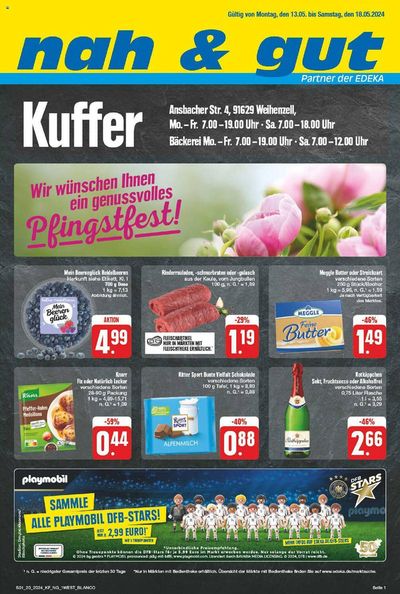 Angebote von Supermärkte in Ludwigsburg | nah & gut flugblatt in nah & gut | 13.5.2024 - 27.5.2024