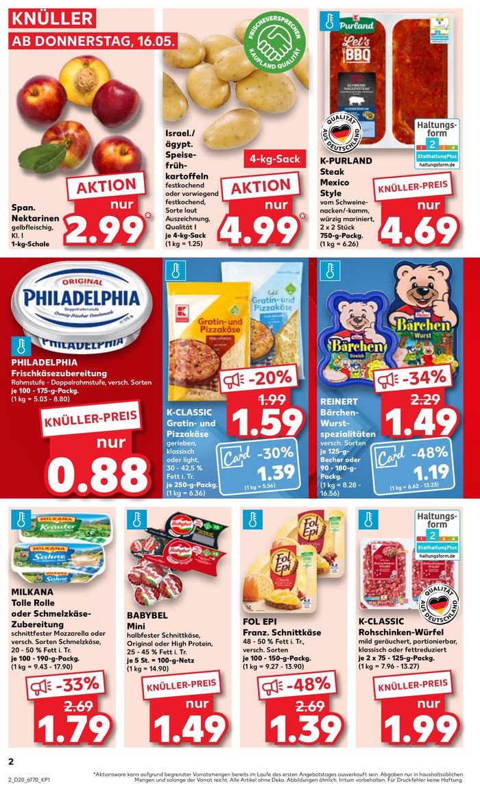 Kaufland Katalog in Meerbusch | Angebote Kaufland | 12.5.2024 - 22.5.2024