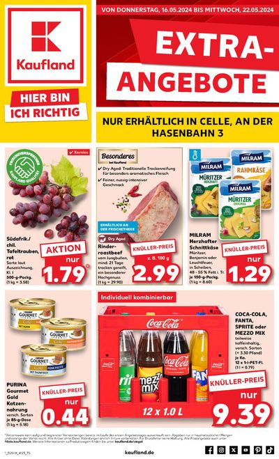 Angebote von Supermärkte in Wienhausen (Klostergemeinde) | Angebote Kaufland in Kaufland | 12.5.2024 - 22.5.2024