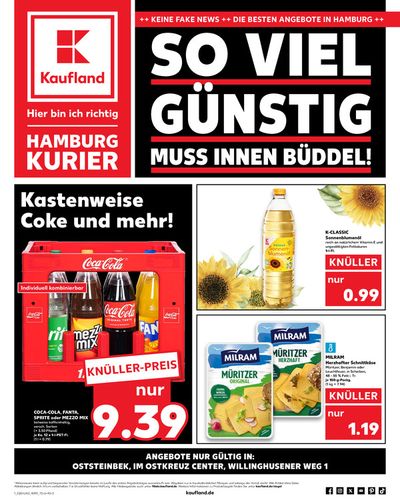 Angebote von Supermärkte in Barsbüttel | Angebote Kaufland in Kaufland | 12.5.2024 - 22.5.2024
