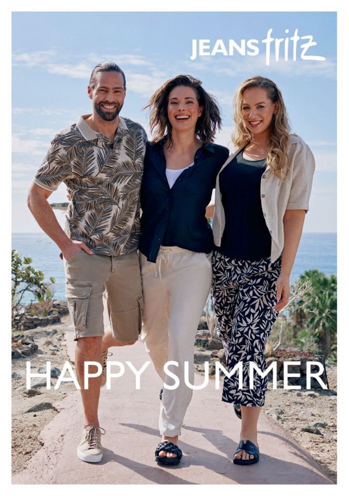 Jeans Fritz Katalog | Prospekt - Happy Summer | 13.5.2024 - 31.8.2024