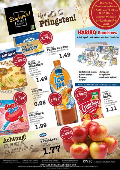 Angebote von Supermärkte in Gladbeck | Wochenangebote EDEKA Bottrop in Edeka Zurheide | 19.5.2024 - 2.6.2024