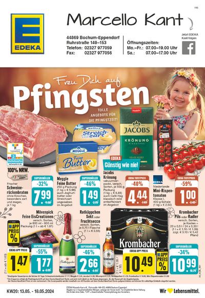 EDEKA Katalog in Essen | Tolles Angebot für Schnäppchenjäger | 12.5.2024 - 18.5.2024