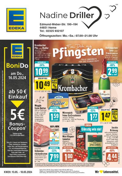 EDEKA Katalog in Essen | Exklusive Deals für unsere Kunden | 12.5.2024 - 18.5.2024
