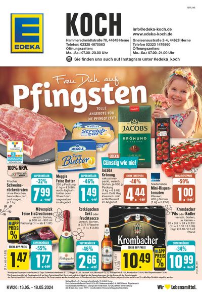 EDEKA Katalog in Essen | Unsere besten Deals für Sie | 12.5.2024 - 18.5.2024