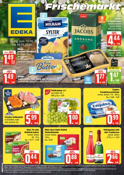 Angebote von Supermärkte in Kiel | Rabatte und Aktionen in EDEKA | 12.5.2024 - 18.5.2024