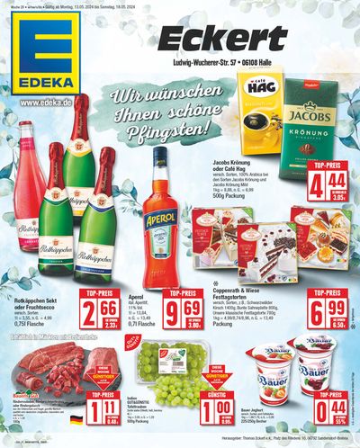 Angebote von Supermärkte in Halle (Saale) | Tolles Angebot für Schnäppchenjäger in EDEKA | 12.5.2024 - 18.5.2024