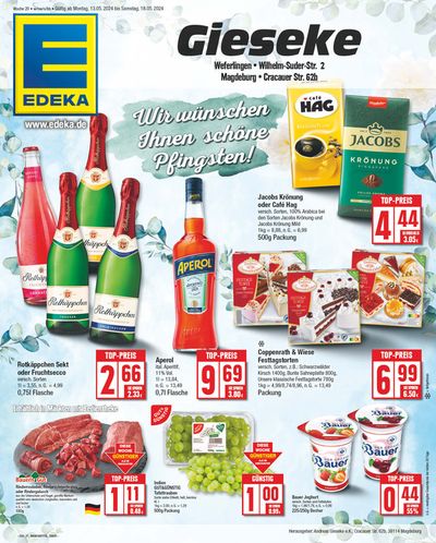 Angebote von Supermärkte in Magdeburg | Top-Angebote für alle Schnäppchenjäger in EDEKA | 12.5.2024 - 18.5.2024