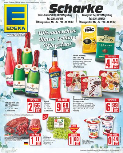 Angebote von Supermärkte in Magdeburg | Angebote für Schnäppchenjäger in EDEKA | 12.5.2024 - 18.5.2024