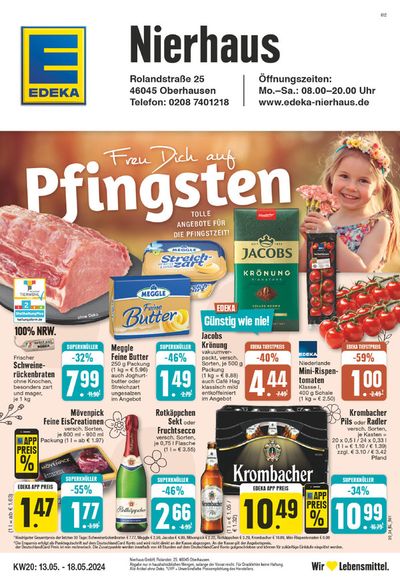 EDEKA Katalog in Essen | Tolle Rabatte auf ausgewählte Produkte | 12.5.2024 - 18.5.2024
