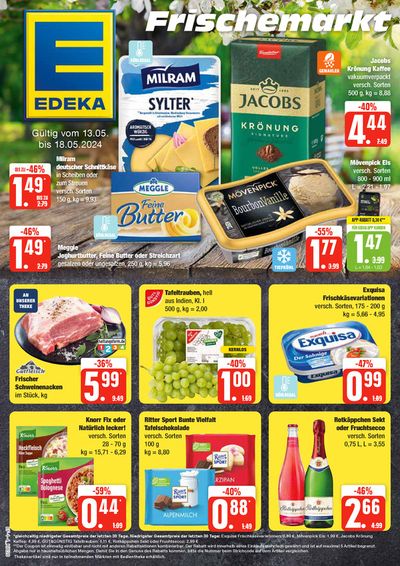Angebote von Supermärkte in Schwerin | Tolles Angebot für alle Kunden in EDEKA | 12.5.2024 - 18.5.2024