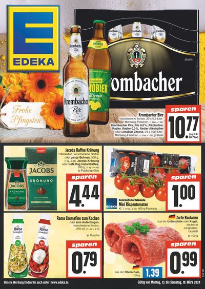 Angebote von Supermärkte in Fuldatal | Jetzt sparen mit unseren Deals in EDEKA | 12.5.2024 - 18.5.2024
