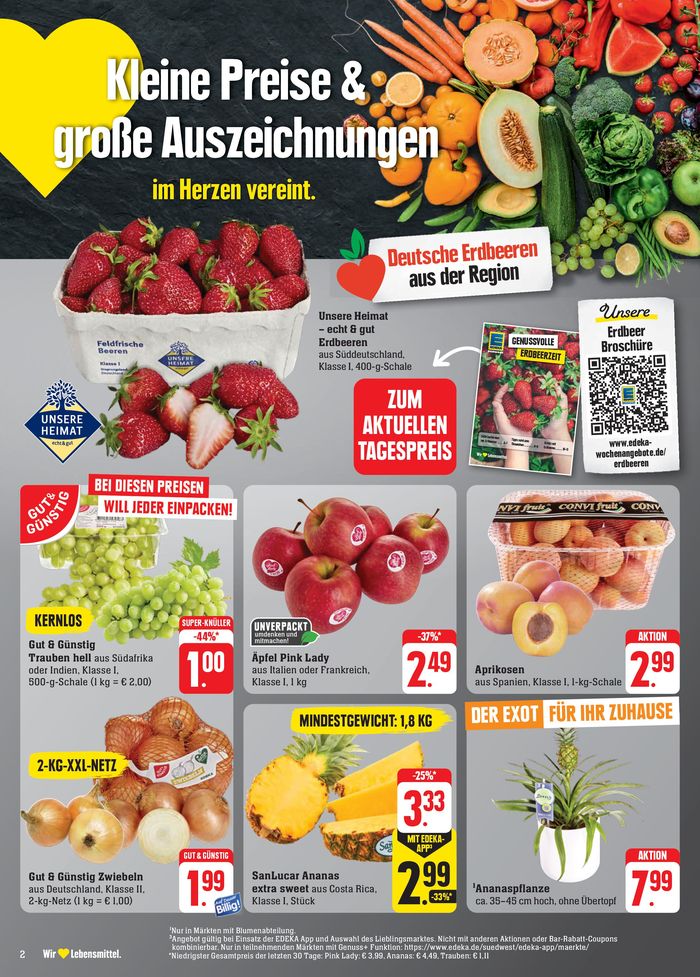 EDEKA Katalog in Magstadt | Angebote für Schnäppchenjäger | 12.5.2024 - 18.5.2024