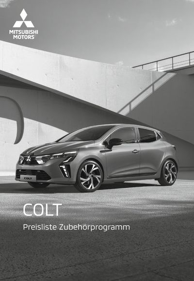 Mitsubishi Katalog in Frankfurt am Main | COLT | 14.5.2024 - 14.5.2025