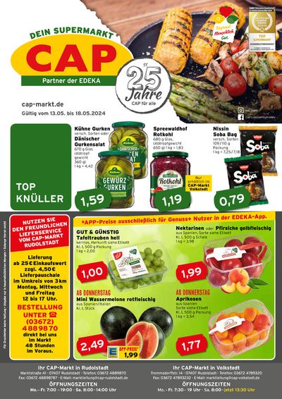 CAP Markt Katalog | Aktuelle Deals und Angebote | 13.5.2024 - 18.5.2024