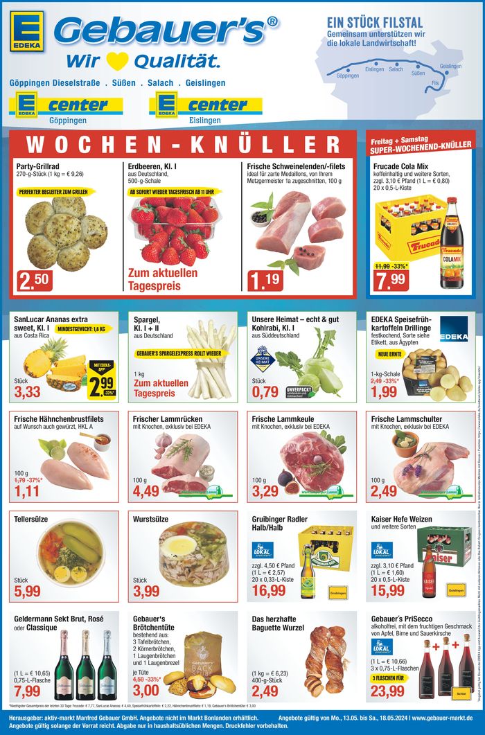 Gebauer's Katalog in Stuttgart | Top-Angebote für alle Schnäppchenjäger | 13.5.2024 - 18.5.2024
