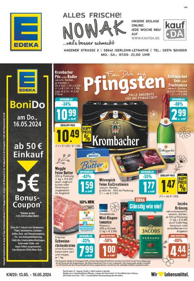EDEKA Katalog in Hagen | Tolle Rabatte auf ausgewählte Produkte | 12.5.2024 - 18.5.2024